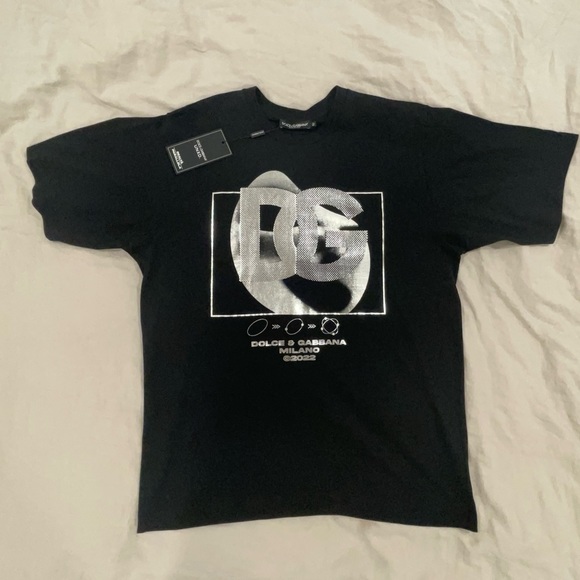 Dolce & Gabbana Platinum Drip T-shirt Realtà Parallela Limited Edition EU 52 - Picture 8 of 13